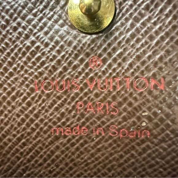 Louis Vuitton Damier Ebene Tresor Wallet - Picture 9 of 14